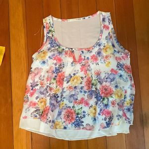 Floral Tank